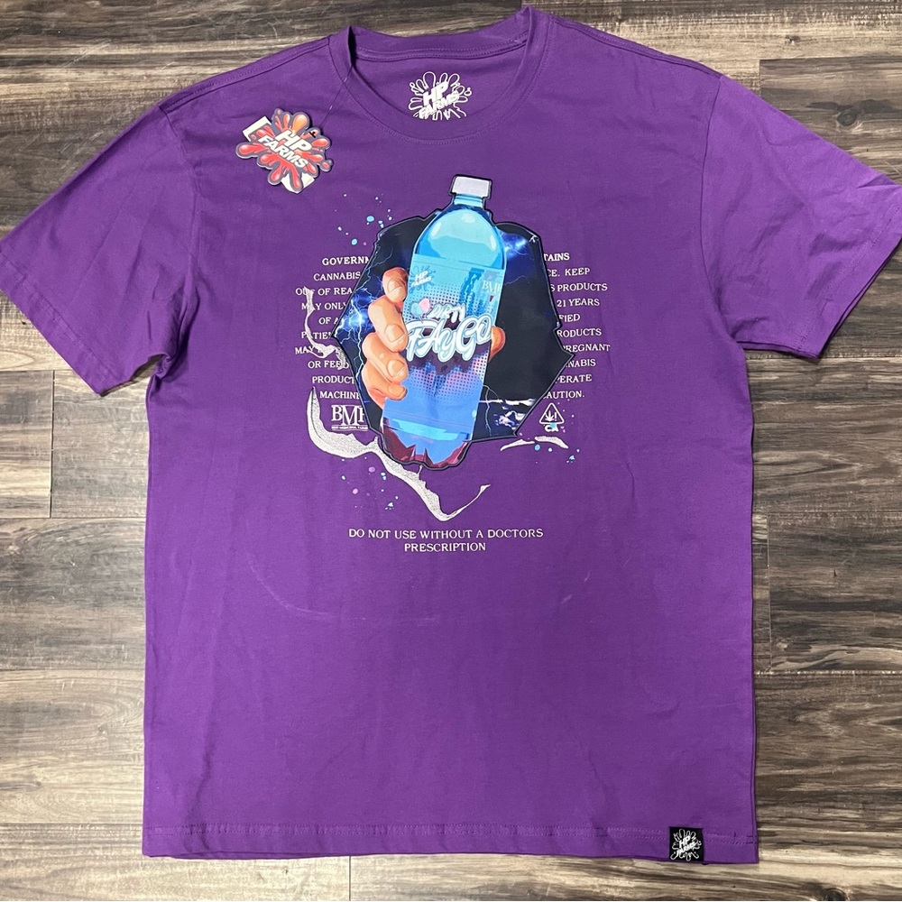 Men’s Hp Farms Dirty Faygo Purple Graphic Tee